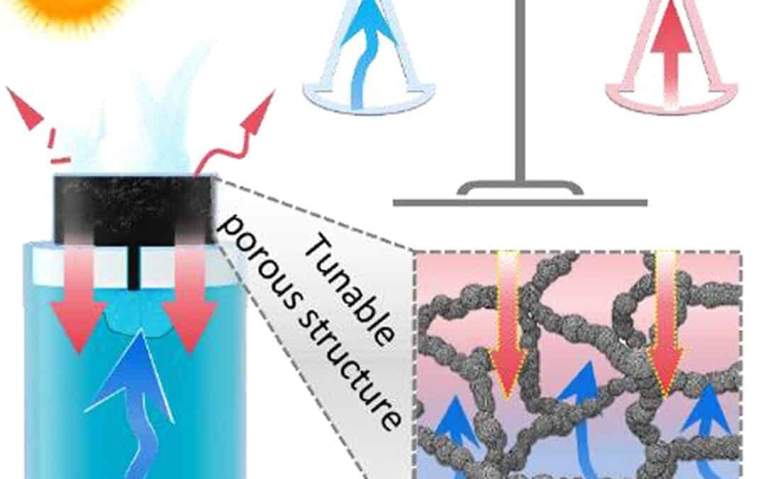 A Better Sponge Material for Solar Desalination